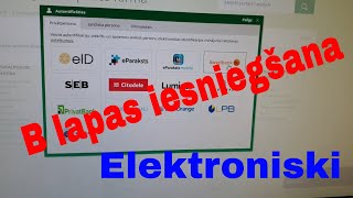 Kā iesniegt B lapu elektroniski [upl. by Nandor16]