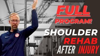 Shoulder Rehab  FULL EXERCISE PROGRAM [upl. by Hoye]