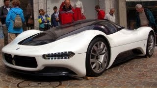 2005 Maserati Birdcage 75th Anniversary Concept Car [upl. by Frendel284]