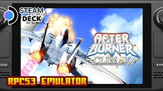 After Burner Climax  Valve Steam Deck  RPCS3 Playstation 3 Emulator [upl. by Anglim]