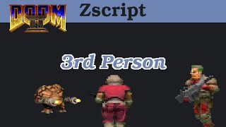 17 Doom Zscript 3rd Person Camera [upl. by Laehcimaj]