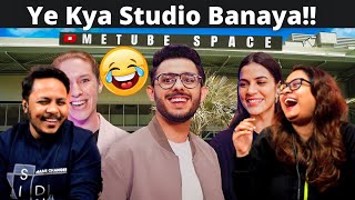 METUBE SPACE  CARRYMINATI  REACTION [upl. by Ardnalahs]