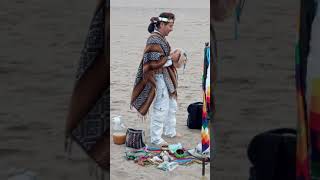 Saludo ancestral waka PACHACAMAC Con qepas [upl. by Dedrick]