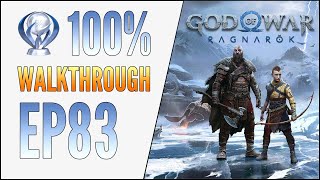 EP83 God of War Ragnarok 100 Walkthrough  The Maven [upl. by Atteuqihc]