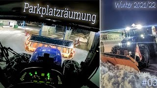 ❄️Winterdienst in Oberkärnten❄️  Parkplatzräumung mit NH TVT 190  Robert Unterwainig [upl. by Scotti]