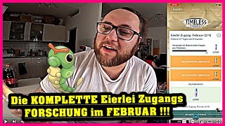 Die KOMPLETTE Eierlei Zugangs FORSCHUNG im FEBRUAR   Pokémon GO Deutsch  2871 [upl. by Dibb]