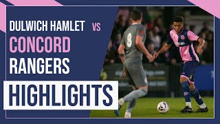 HAMLET HIGHLIGHTS Dulwich Hamlet vs Concord Rangers  National League South  25423 [upl. by Ialda]