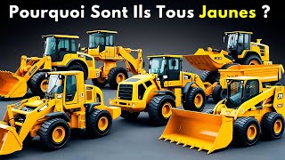 Pourquoi La Plupart des Engins de Construction Sontils Jaunes [upl. by Enneite]