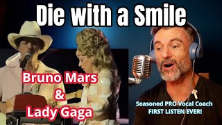 Seasoned Vocal Coach Reacts ‘Die with a Smile’ Lady Gaga and Bruno Mars 1st LIVE PERFORMANCE🔥 [upl. by Okimat243]