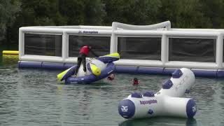 Aqua Bounce at Fairlop Waters  July 2019 [upl. by Adnoral]