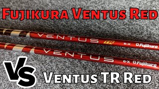 Fujikura Ventus Red vs TR Red  Head 2 Head GC Quad Testing [upl. by Elwood925]