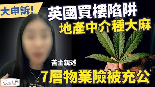 【🇬🇧英國買樓陷阱】地產中介種大麻🪴7層物業險被充公 [upl. by Niram295]