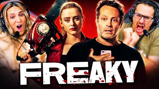 FREAKY 2020 MOVIE REACTION FIRST TIME WATCHING Vince Vaughn  Kathryn Newton  Blumhouse [upl. by Corb]