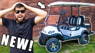 I BOUGHT A NEW GOLF CART  A NEW PET DWAYNE THE PIMP [upl. by Chobot611]