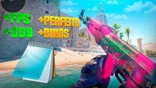 A MELHOR CFG para jogar CS2 em 2023 😱 FPS Bind Jumpthrow igual no CSGO [upl. by Knowles]