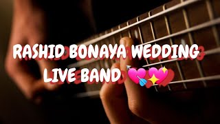 RASHID BONAYA WEDDING LIVE BAND 🎷🎷BORANA SONGS [upl. by Anrahs]