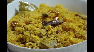 Basanti Pulao  Durga Puja Special Bengali Sweet Pulao Recipe Traditional Bengali Pulao [upl. by Brotherson]