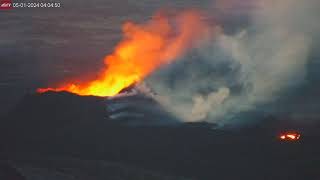 May 1 2024 Sunrise at the Iceland Volcano [upl. by Anialed]