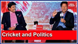 Rajdeeps Rare Interview With AllRounders Imran Khan Kapil Dev On Cricket amp Politics [upl. by Yojenitsirk]