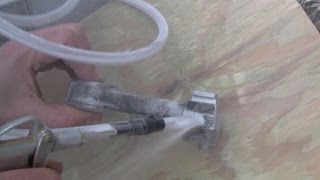 DIY soda blaster clean your parts with compressed air and baking soda [upl. by Aztiram]