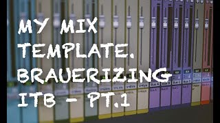 My mix template review  Brauerizing® ITB  Pt1 English Subtitles [upl. by Kerwinn]