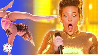 STUNNING Every Sofie Dossi Performance on Americas Got Talent EVER [upl. by Gram]