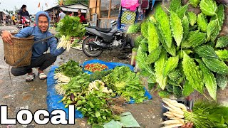 Local Vegetables 🥗 Available in Market  village life 😇🥰 [upl. by Jemimah105]