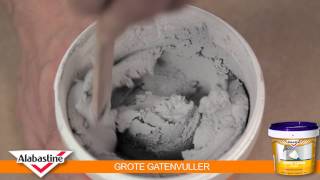 How to  Grote Gatenvuller  Alabastine [upl. by Tezile]