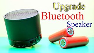 The Portable Bluetooth Stereo Speaker How to Open and How to Increase Battery Life [upl. by Kinnard]