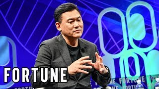 Brainstorm Health 2019 Rakuten CEO Explains Photoimmunotherapy I Fortune [upl. by Ylrehc]