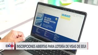 Inicia inscripción de Lotería de Visas de Estados Unidos [upl. by Okimat60]