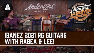 First Look at the NEW Ibanez 2021 RG Guitars  ft Rabea amp The Captain [upl. by Comfort]