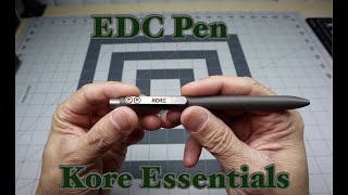 EDC Pen by Kore Essentials [upl. by Ahsened]