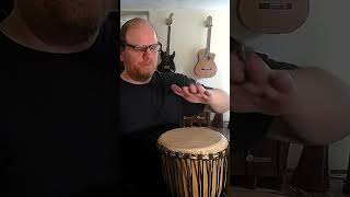 Djembe mit und ohne FingerPercussion  LP442F amp Schlagwerk FJ 20 [upl. by Caren982]