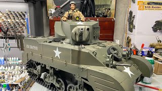 21st Century Toys M5 Stuart Tank 16 Scale [upl. by Ehtyde297]