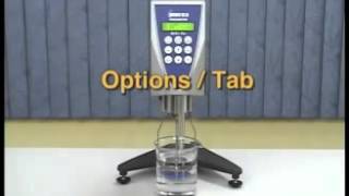 Brookfield DVIIPro Viscometer Keys amp Instrument Controls [upl. by Rainah]