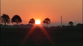 Sonnenaufgang im Zeitraffer Aufnahme HD  Sunrise Timelapse Video 🌞 [upl. by Balf281]