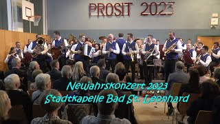 Neujahrskonzert 2023 Stadtkapelle Bad St Leonhard [upl. by Wilton]