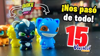 Tenemos a SKYCAT 🔥 Abriendo 15 Vuala Sorpresa de Pinky Pow Punks y Nos pasó de todo con Papi Toys [upl. by Blader]