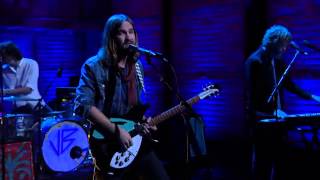 Tame Impala  Let It Happen Live on Conan 041515 [upl. by Ynnelg951]