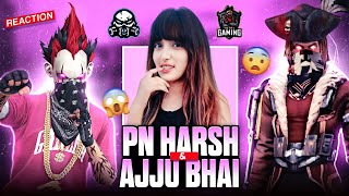 AJJU BHAI amp PN HARSH BEST DUO GAMEPLAY 😁🔥  PN ROSE 🌹 REACTION ON TotalGaming093 amp PRONATION [upl. by Gran]