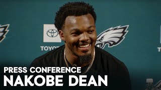 Eagles Press Conference Nakobe Dean  April 17 2024 [upl. by Isac]