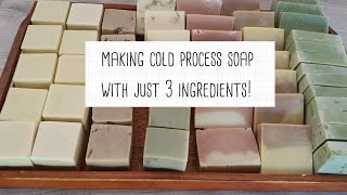 Making Soap with Only 3 Ingredients [upl. by Robin]