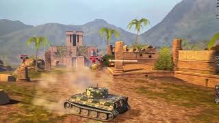 WOT Blitz 7 Kills Tiger 1 [upl. by Nosac]