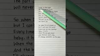 Lets sing and learn English  Always Remember Us This Way 2 shorts [upl. by Pardner]