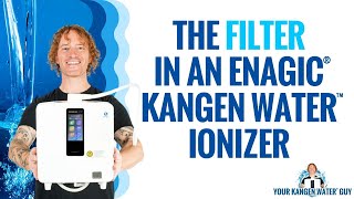 What Does The Filter In The Kangen Water Ionizer Do Cleaner Water  Ionizer Protection [upl. by Alexa]