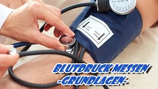 Blutdruck messen Grundlagen  Behandlungspflege  Pflege Kanal [upl. by Felt]