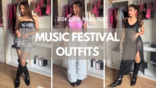 Music Festival Outfit LookBook 2024 SHEIN MUSIC FEST SHEINmusicfest SHEINforAll loveshein ad [upl. by Rowan]