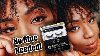 Eylure Pro Magnetic Lashes Review amp Demo  NO GLUE [upl. by Hendrix]