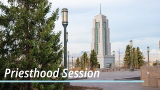 Priesthood Session  April 2021 General Conference [upl. by Possing]